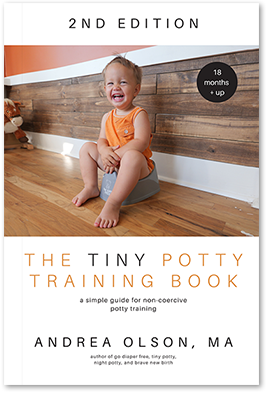 The Tiny Potty Training Book (18 mánaða+) –