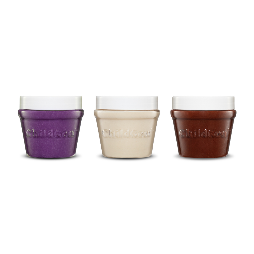ChildGen Natural Playdough Trio Sets