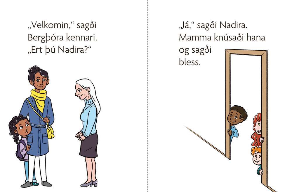 Lauflétt að lesa - Bekkurinn minn 1: Nadira