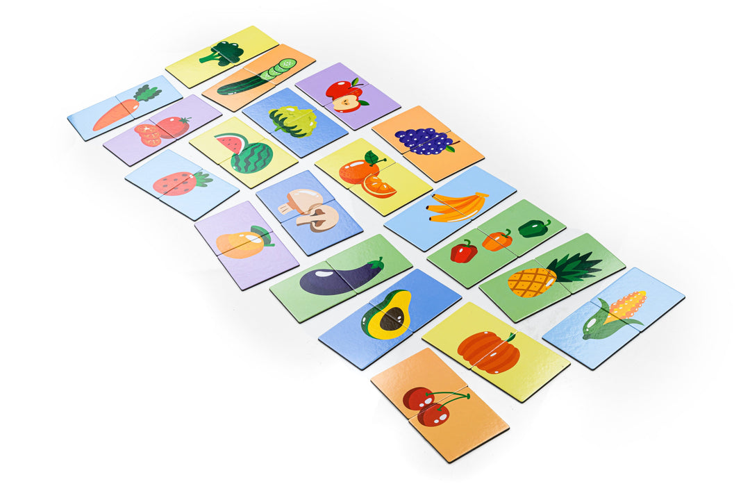 Magnetic Fruit &amp; Vegetable Puzzle (40 piece)
