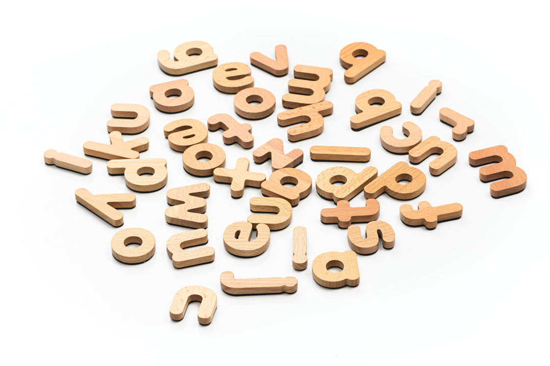 Magnetic Wooden Alphabets – Made from Real Wood
