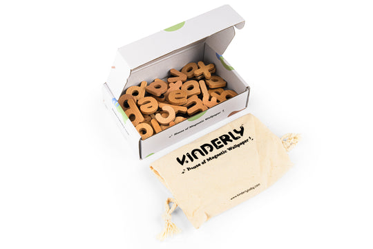 Magnetic Wooden Alphabets – Made from Real Wood
