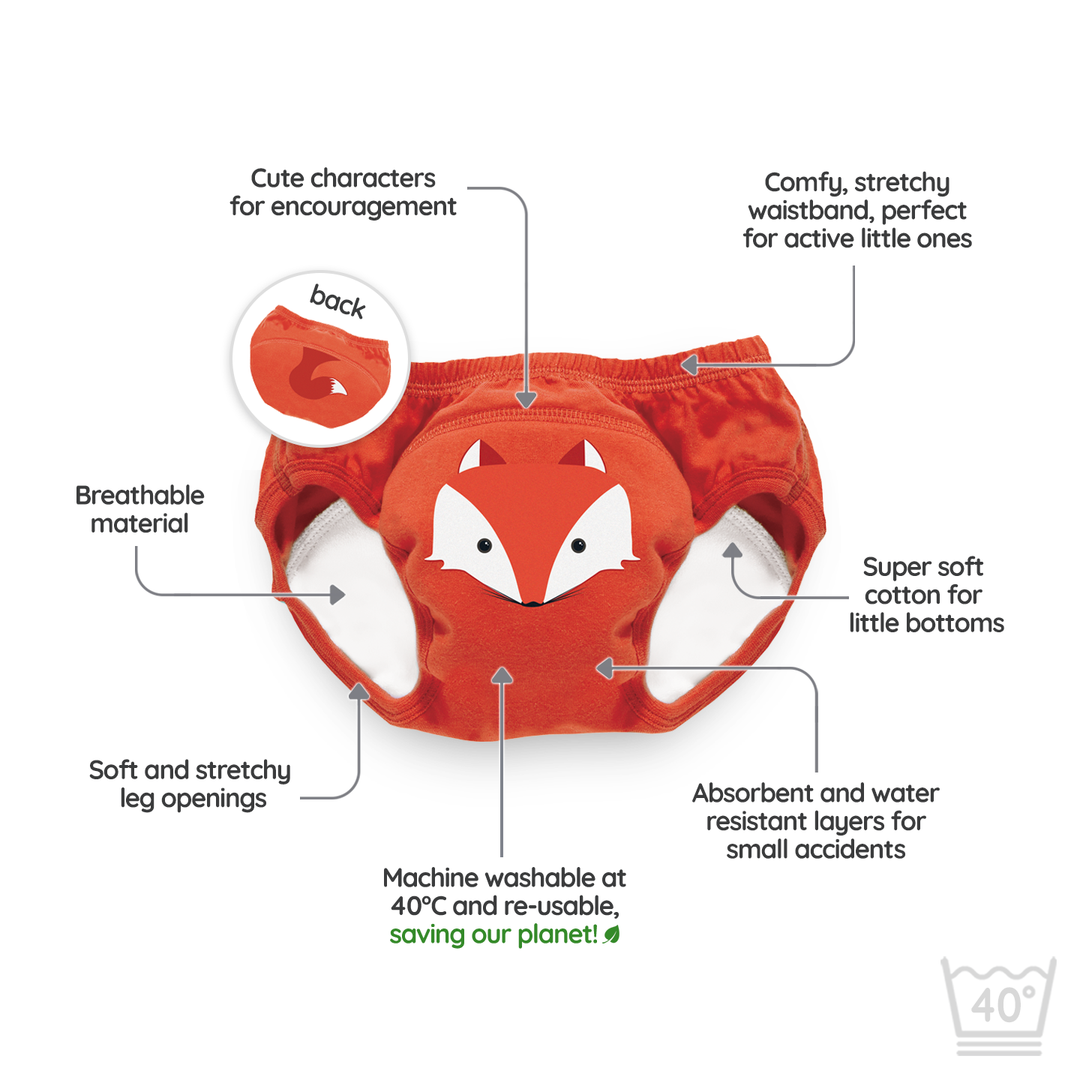 Þjálfunarnærbuxur - Refur