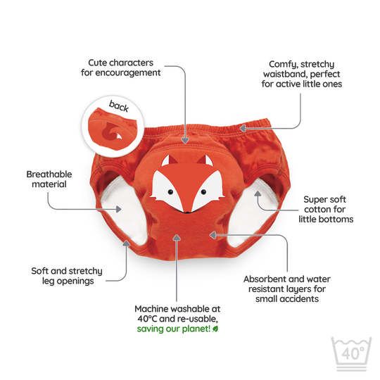 Þjálfunarnærbuxur - Refur