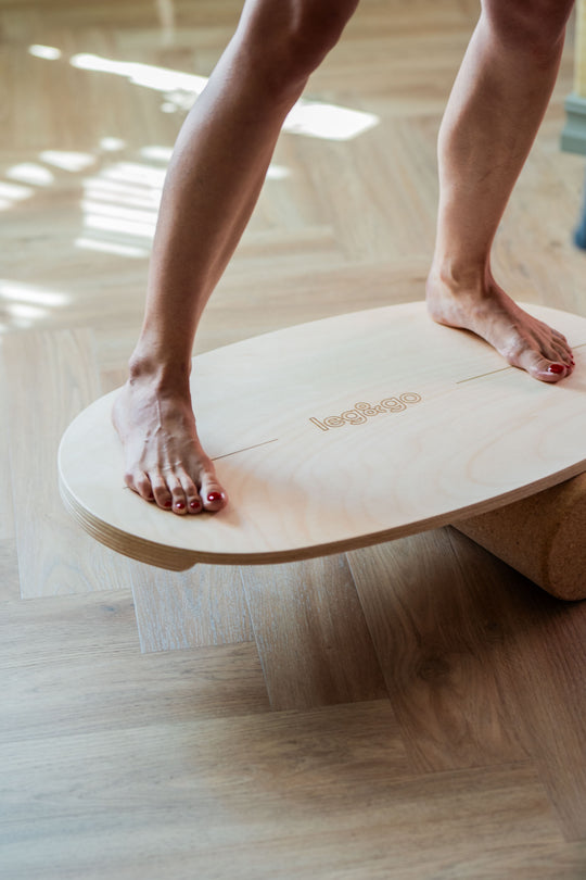 Jafnvægisbretti með rúllu