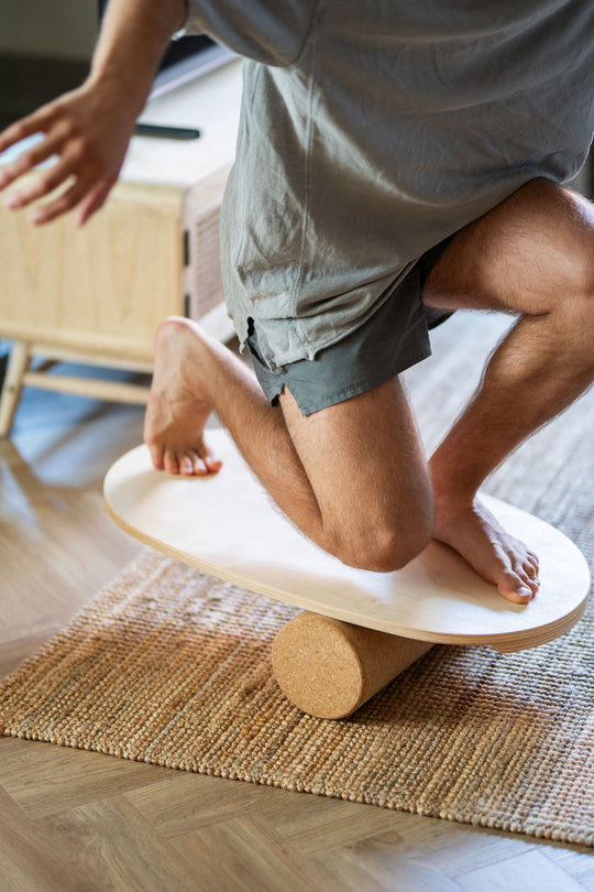 Jafnvægisbretti með rúllu