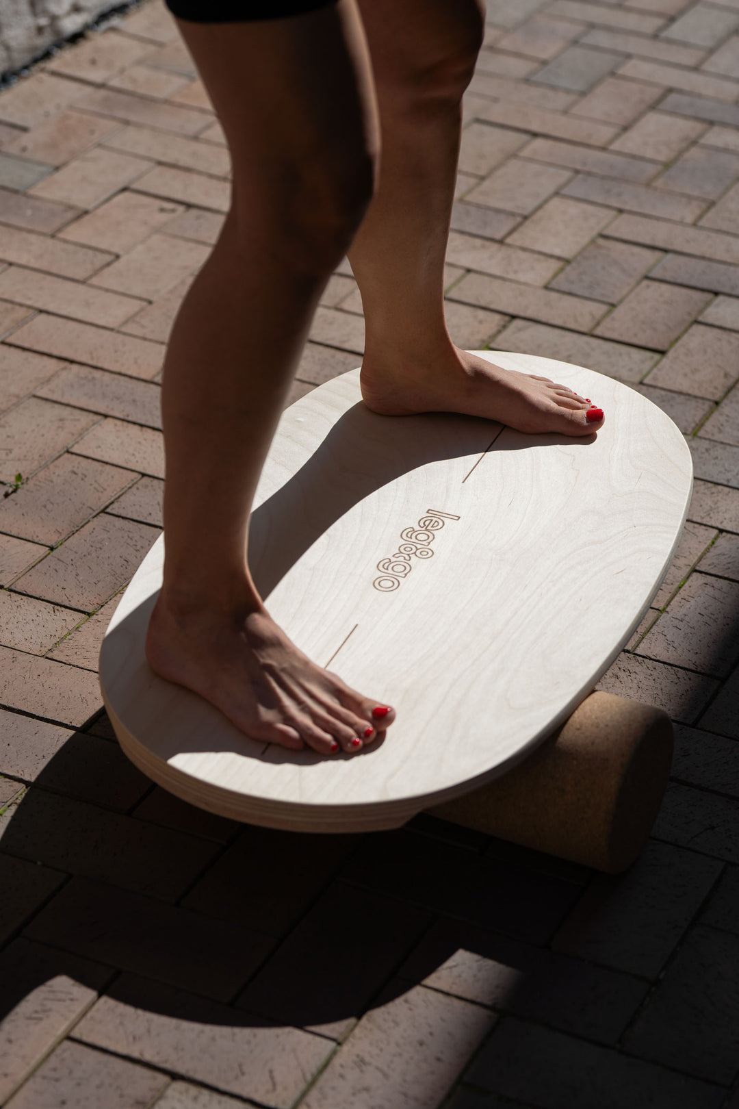 Jafnvægisbretti með rúllu