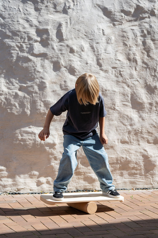 Jafnvægisbretti með rúllu