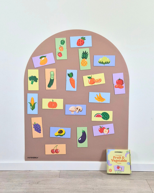 Magnetic Fruit &amp; Vegetable Puzzle (40 piece)