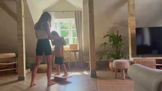 Jafnvægisbretti með rúllu